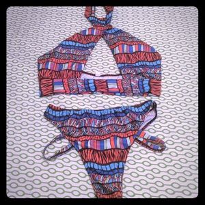 New, never worn two piece bathing suit